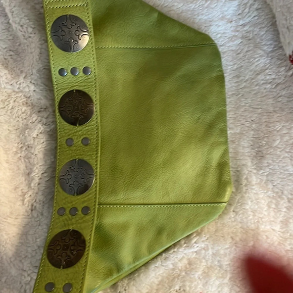 Free People Wilder Embellished Sling Bag in Yultide Lime - Picture 7 of 8